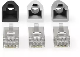 StarTech Nedis Kištukas RJ45 (8P8C) Pass Through CAT6 FTP kabeliui (10 vnt)
