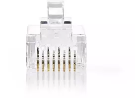 Cables to go Nedis Kištukas RJ45 (8P8C) Pass Through CAT5 UTP daugiagysliam kabeliui (10 vnt)