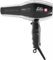 Solis Solis „Swiss Perfection 360 ionic Pro“ juodų plaukų džiovintuvas, 440 tipas