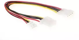 ACT AK3195 - 0,2 m - Molex (4-pin) - 4 x Molex (4-pin) - Männlich/Weiblich (AK3195)