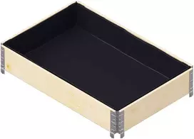 Įklotas sudedamajai augalų dėžei Upyard Upyard 120x80x40cm PP/juodas