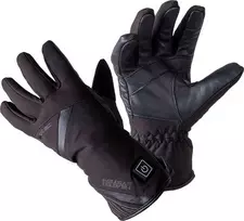 Šildomos motociklininko/dviratininko pirštinės W-TEC HEATnoir