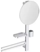 Ideal Standard vannas aksesuāru panelis ALU+ M, sidabrinis