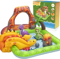 Bestway Vanduo Playground DINOSAURS 262x188x102cm with slide and accessories 53172