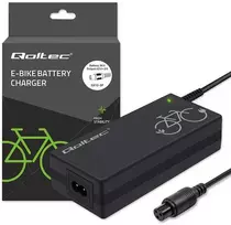 Qoltec Įkroviklis elektriniam dviračiui 36V | 42V | 2A | GX12-3Pin + maitinimo laidas