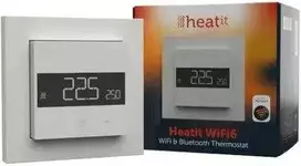 Termostatas Heatit WiFi6 baltas RAL 9003 Wi-Fi termostatas 3600W 16A