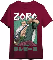 Toei Animation One Piece Roronoa Zoro adult t-shirt