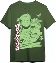 Toei Animation One Piece Roronoa Zoro adult t-shirt