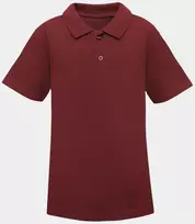 Mokyklines Uniformos Bordo polo marškinėliai, Marškinėlių dydžiai: M