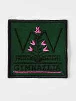 Varnių Motiejaus Valančiaus gimnazijos emblema, EMBLEMA: Emblema su prisiuvimu