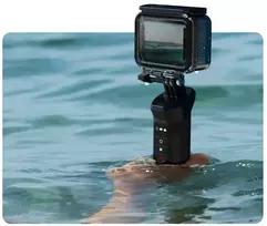 Fotoaparato priedas - Telesin S4-FHG-01-TGP plūduriuojantis rankena su nuotoliniu valdymu atsparus vandeniui 15m