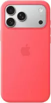Apple iPhone 17 Pro Max Silicone Case with MagSafe – Bright Guava - MHW64ZM/A