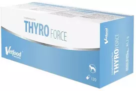 Gyvūnų papildas - Vetfood Thyro Force (120vnt, šunims su skydliaukės problemomis)