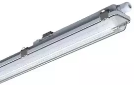 „OPPLE Lighting“ vandeniui atsparus klasikinis korpusas, 1 lempa(-os), pilka, polikarbonatas (PC), IP65, kintamoji srovė, 220–240 V