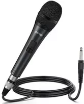 Fifine K6 dinaminis vocal mikrofonas juodos spalvos
