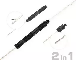 ZFISH masalų adata 2in1, juoda