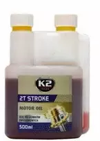 Melle K2 2T ALYVA DVIJŲ TAKTŲ VARIKLIAMS 500ML RAUDONA
