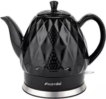 Kamille Virdulys CERAMICZNY 1728 JUODA 1.5 L 1200 W
