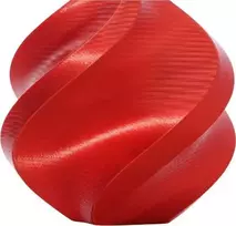 Bambu Lab PLA Silk+ plastikas 1.75mm 1kg – rinkinyje su daugkartine rite – Candy Raudona