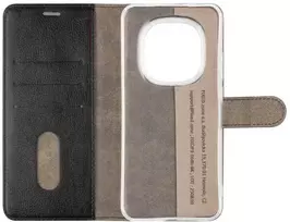 Dėklas Fixed Opus | Book Case | Xiaomi | Redmi Note 15 Pro 5G | Leather | Juodas