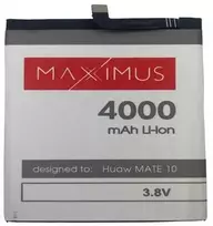 Bateria Huawei Bateria MAXXIMUS HUAWEI MATE 10 4000 mAh MATE 20/P20 PRO/VIEW 20, HB436486ECW