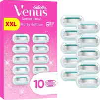 Gillette Venus Party Edition skustuvo keičiamos galvutės, 10 vnt.