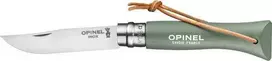 Opinel Colorama 06 inox peilis su dirželiu, šalavijo spalvos