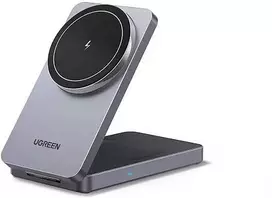 Įkroviklis Ugreen UGREEN W528 Magnetic Wireless Charger 2-in-1 składana stacja ładująca dla iPhone i AirPods