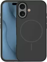 Dėklas Telforceone Silicone Thin Mag case for iPhone 16e / 17e juodas