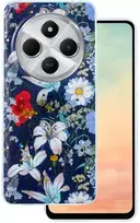 Dėklas Telforceone Glow Glam case for Xiaomi Redmi 14C 4G/ 14C 5G / Redmi A4 / POCO C75 mėlynas