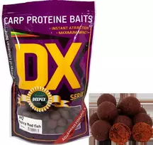 Baltyminiai kukuliai Deepex 18mm 800g - Spicy Raudona Fish