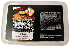 Peletės Deepex Method Mix Bag + 80ml Activator - braškė ir kriaušė