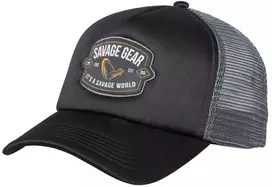 Kepurė Savage Gear Badge Trucker Cap Juodas