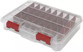 Q-Brick Didelio dydžio smulkmenų dėtuvė, skaidri, QBRICK
