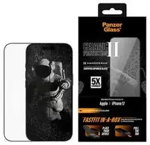 Panzer Glass PanzerGlass Ceramic Screen Protector iPhone 17 | Ultra-Wide Fit w. FASTFIT IN-A-BOX (PG34848)