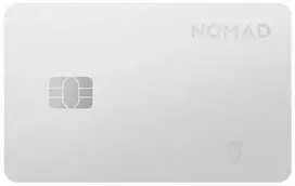 Nomad Sekimo kortelė Pro - Find My, balta