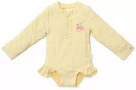 Little Dutch Maudymosi kostiumėlis ilgomis rankovėmis ´Ocean Treasures Geltona´ - 86/92