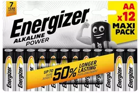 Energizer battery Alkaline Power AA/LR6 CHP12