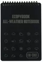 M-Tac Ecopybook Tactical All-Weather Notebook Užrašų knygutė