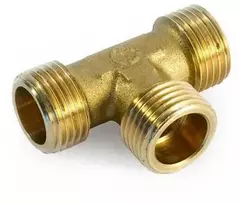 Žalvarinis trišakis GENERAL FITTINGS, 1/2", išor/išor/išor