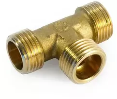 Žalvarinis trišakis GENERAL FITTINGS, 3/4", išor/išor/išor