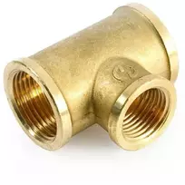 Žalvarinis redukuotas trišakis GENERAL FITTINGS, 3/4"x 1/2"