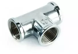 Žalvarinis chrom. trišakis GENERAL FITTINGS, 3/4"
