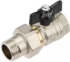 Rutulinis ventilis su išard. jungtimi GENERAL FITTINGS, 1", vid/išor