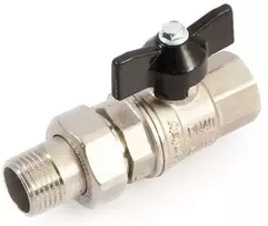 Rutulinis ventilis su išard. jungtimi GENERAL FITTINGS, 1/2", vid/išor