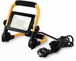 Nešiojamas LED prožektorius su stovu SPECTOR LIGHT, IP65, 30 W, 4000 K, 2400 lm