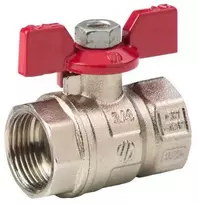 Rutulinis ventilis ARCO Nile, 1", vid/vid, trumpa rankena