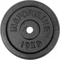 Ketaus svarmenų plokštė inSPORTline CastCzech 10 kg 30 mm