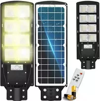 Lampa LED gatvės žibintas, saulės energija varomas žibintas, 360 W, + nuotolinio valdymo pultas - komplektas