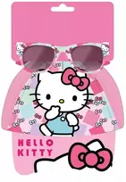 Hello Kitty saulės akinių ir kepurės rinkinys